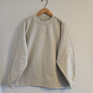 Essentials Beige Sweatshirt
